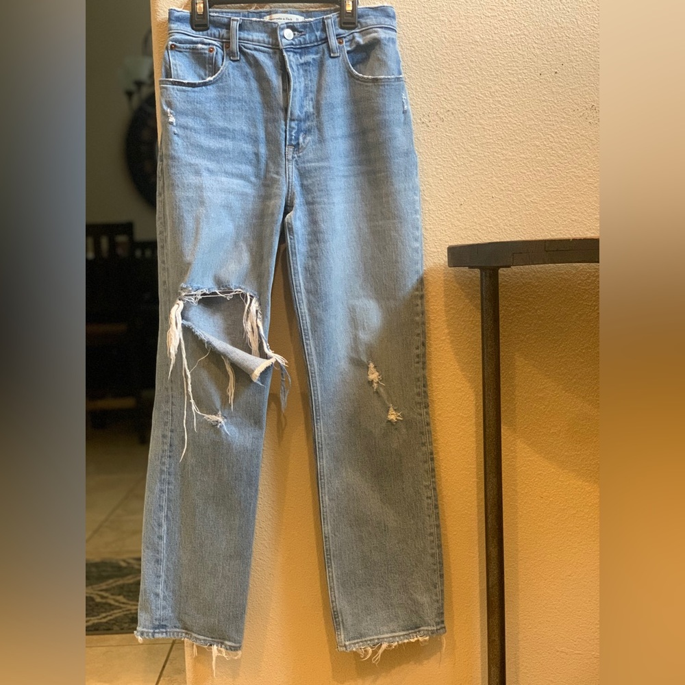 A&F Straight Jeans